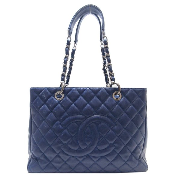 CHANEL Handbags - Authentic Chanel GST Blue